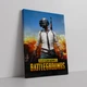 Інтер'єрна картина ПУБГ, гравець у шоломі та краватці, PUBG, Playerunknown's Battlegrounds, 42×30 см (id2730) - зображення 1