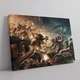 Інтер'єрна картина Вархаммер 40000, Тираніди та Ультрамарини, Warhammer 40000, 60×85 см (id1318) - зображення 1