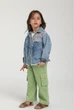 Джинсовая куртка Escabel Kids 104 см Голубой (2125000871387) - изображение 5