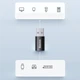 Адаптер перехідник Baseus Ingenuity Series Mini OTG Adaptor USB 3.1 to Type-C (ZJJQ000103) Blue - зображення 6