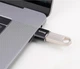 Адаптер переходник Baseus Female USB To Type-C Male OTG Adapter Converter 2.4A Быстрая зарядка (CATOTG-01) Black - изображение 9