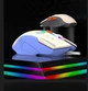 Проводная игровая компьютерная мышь XUNFOX H6B RGB 3600 DPI синий - изображение 2
