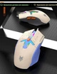 Проводная игровая компьютерная мышь XUNFOX H6B RGB 3600 DPI синий - изображение 6