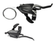 Моноблоки велосипедні Shimano ST-EF500 3/7 Altus/Acera - зображення 2