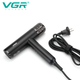 Фен профессиональный VGR V-427, 4 уровня обдува, 3 уровня температуры, 11000 RPM, 3 насадки - изображение 5