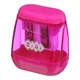 Точилка ZB.5589 COMBI KIDS Line ZiBi, с контейнером, 2 отверстия, пластиковый корпус, Цена за 1 шт (4823078998460) Розовый - изображение 1