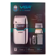 Электробритва VGR V-350 SILVER шейвер, двойное лезвие, 2 насадки, LED дисплей - изображение 8