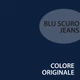 Серия Incanto italia «Blu scuro jeans» джинсовый синий краска-краситель для ткани, 400 г - изображение 3