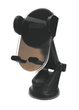 Держатель телефона в авто Holder 4you GL10 Black (выдвижная ножка ,прозр часть, присоска,классический крепеж) - изображение 1