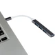 USB-хаб U&P U10 USB Type-C - USB 3.0 + 3 x USB 2.0 Grey (SWE-U10-GY) - зображення 6