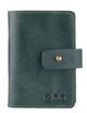 Картхолдер зі шкіри HiArt CH-02br Crystal Green - зображення 1