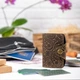 Картхолдер зі шкіри HiArt CH-03 Shabby Olive Buta Art - зображення 2