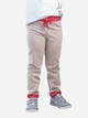 Детские спортивные штаны-джоггеры для девочки Conte Joggy 122 см Grey-Pink (4810226227435) - изображение 1