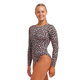Купальник жіночий Funkita Ladies Long Shot One Piece Some Zoo Life (FKS068L71809) розмір 8 леопардовий - зображення 1