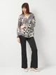 Футболка женская Zara 7969/237 XS Черная (07969237330010) - изображение 3