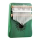 Калимба Hluru Huashu KHS17 Small Sun Poplar Green (17 язычков, тополь, уменьшенная) - изображение 1