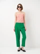 Брюки женские Zara 7102/625 XS Зеленые (07102062500016) - изображение 3