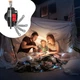 Акумуляторний LED ліхтарик W5147 з Type-C Black - зображення 8