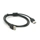 Удлинитель USB 2.0 AM/AF 1 m черный с ферритом - изображение 1