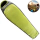 Спальный мешок кокон Tm Arctic Regular. Зеленый. 220х80/50см. -30/-10°C. Левий. Кемпинговый спальник - изображение 1