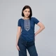 Женская футболка с вышивкой Melanika "Сила Рода" синяя G-106-3XL - изображение 1