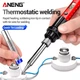 Електричний паяльник ANENG SL105 60W LED-дисплей та регулювання нагріву + жала 5шт - зображення 4