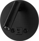 Світильник світлодіодний настінний, бра LUMINARIA CHARG 8W BLACK 3000K - изображение 1