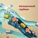 Детский авто трек космическая станция автоматический авто паркинг ,машинки, ракеты, свет , музыка с подъемником - изображение 8