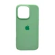 Защитный чехол-накладка Silicone Full Case AA Open Cam для Apple iPhone 16 Pro Max Avokado Green (FullOpenAAi16PM-51) - изображение 1
