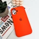 Защитный чехол-накладка Silicone Full Case AA Open Cam для Apple iPhone 16 Apricot (FullOpenAAi16-2) - изображение 3