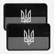 Набор шевронов 2 шт IDEIA Флаг с Трезубцем УПА 5 х 8 см (2200004863764) - изображение 1