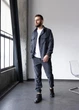 Костюм мужской вельветовый MonsterBrand демисезонный XXL (54) графит - изображение 2