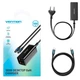 Зарядное устройство 4xUSB 100W (2xUSB-C+2xUSB-A) PD3.0/QC 3.0/GaN Black Vention - изображение 5