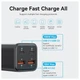Зарядное устройство 4xUSB 100W (2xUSB-C+2xUSB-A) PD3.0/QC 3.0/GaN Black Vention - изображение 6