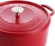 Кастрюля с крышкой GreenPan Featherweights 22 см 3.3 л Красная (CC005432-001) - изображение 2