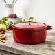 Кастрюля с крышкой GreenPan Featherweights 22 см 3.3 л Красная (CC005432-001) - изображение 3
