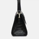 Женская кожаная сумка Borsa Leather K1213D-black 5061755 - изображение 4