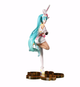 Аниме фигурка Hatsune Miku Хацуне Мику с ушками и пасхальной корзинкой 23см - изображение 6