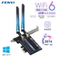 Беспроводной адаптер Wi-Fi 6E FV - AX3000 MU-MIMO Fenvi двухдиапазонная сетевая карта с Bluetooth 5.2 для ПК Windows 10/11 2,4 ГГц и 5 ГГц, черный (103869765) - изображение 6