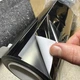 Автомобільна вінілова плівка ПВХ Chrome Mirror Black Суперглянець 1.52 Метра х 1 Метр 160 мікрон (CL-SCM-01P) - изображение 2
