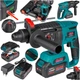 Аккумуляторный перфоратор AL-FA ALCRH1-21VBL 26мм SDS-plus 2.5Дж - изображение 2