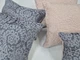 Комплект декоративних подушок Firanka Damask 36х30см 2шт, 32х22см 2шт, 32х26см 1шт, сірий і мокко (п_0772) - зображення 3