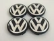 Заглушки ковпачки дисків VW 1J0601171 56/52 мм Комплект 4 штуки - зображення 2