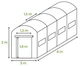 Пленка для садовых туннелей Cultivo 003009 3x6x2 м Белая - изображение 8