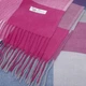 Палантин женский SumWin Скай 32900-7-04 Малиновый/Белый/Фиолетовый (ROZ6501062557) - изображение 2
