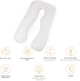 Подушка для беременных и отдыха MirSon Eco Line №8015 U-образная Creamy (2200006178392) - изображение 6