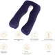 Подушка для беременных и отдыха MirSon Velvet Line №8022 U-образная Ruellia (2200006178545) - изображение 6