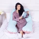 Подушка для беременных и отдыха MirSon Eco Line №8016 U-образная Dusty Rose (2200006178415) - изображение 11