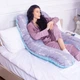 Подушка для беременных и отдыха MirSon Naturale Line Print №8005 U-образная Tulio (2200006178231) - изображение 10