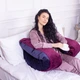 Подушка для беременных и отдыха MirSon Velvet Line №8023 U-образная Primula (2200006178552) - изображение 9